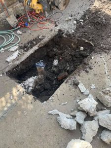 collapsed pipe repair