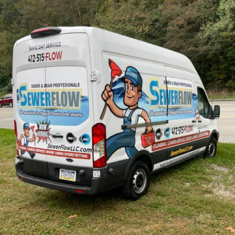 sewer flow llc van